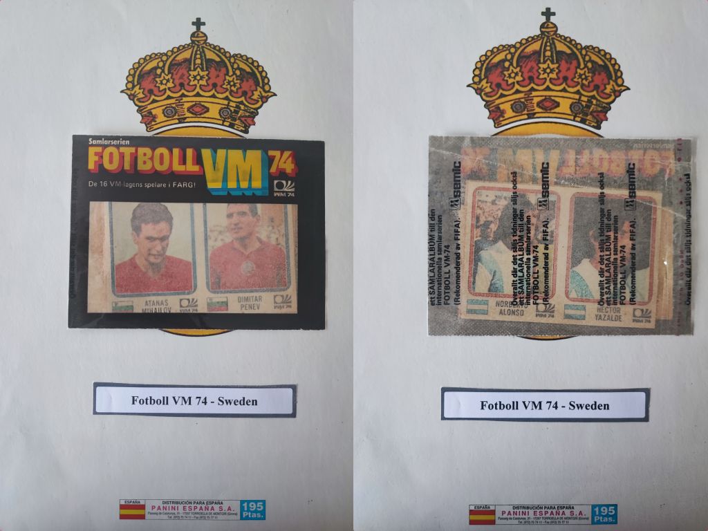 Sobre 1974 Italy Campione Gratuito en foto completa